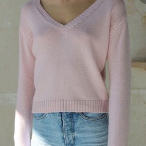 Brand Melville pink knit sweater